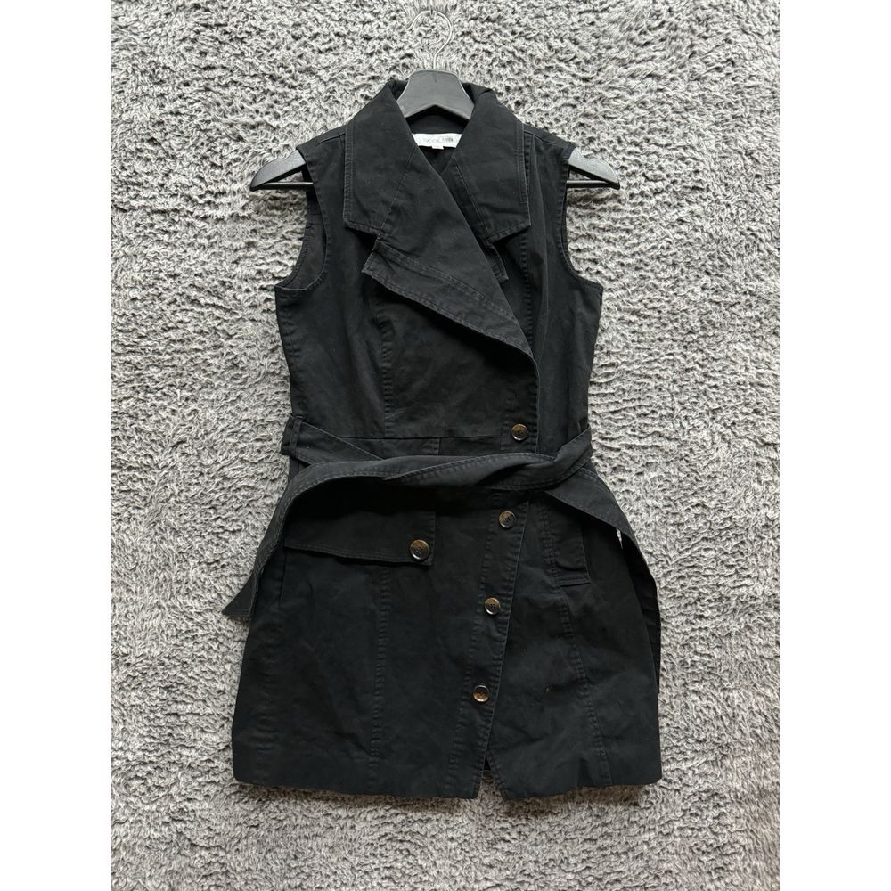 Toccin‎ x RTR Trench Wrap Dress in Black Size 2